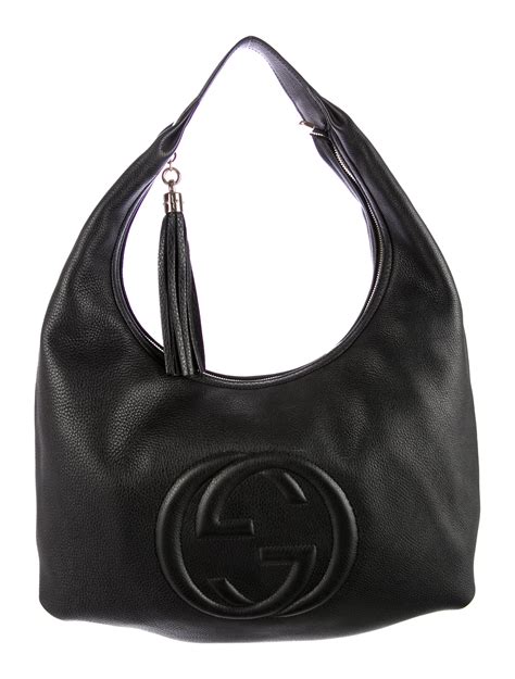 gucci hobo cloth handbag